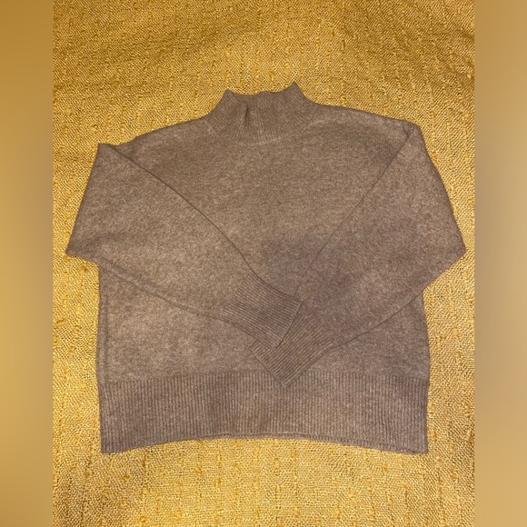 H&M Sweaters - Brown H&M Mock Neck Sweater